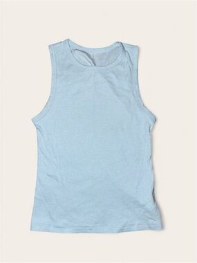 American Eagle Pale Blue Ribbed Tank Top Size Small